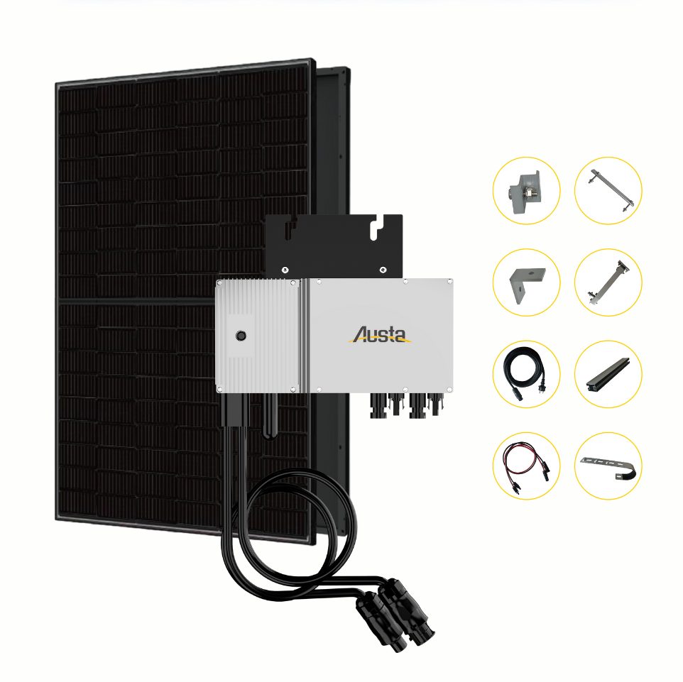 😍Kit Solar Barato para El Balcón de tu Casa  Mejor kit solar para Sitios  Pequeños 